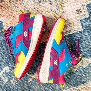 Heelys Neon Skate Shoes/Pink Blue Purple Yellow/Kids or Women